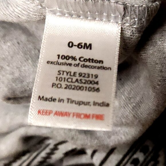 Yoga Sprout Infant Celestial 3 Piece Sleeping Gown 0-6 Months - Picture 4 of 5